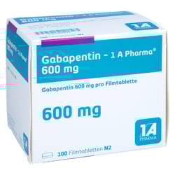 Gabapentin - 1A Pharma 600mg Filmtablette