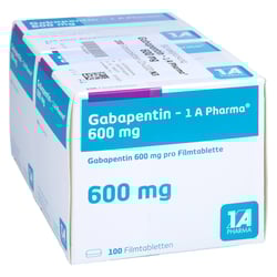 Gabapentin - 1A Pharma 600mg Filmtablette