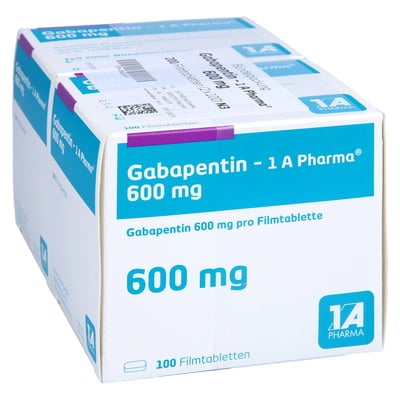 Gabapentin - 1A Pharma 600mg Filmtablette