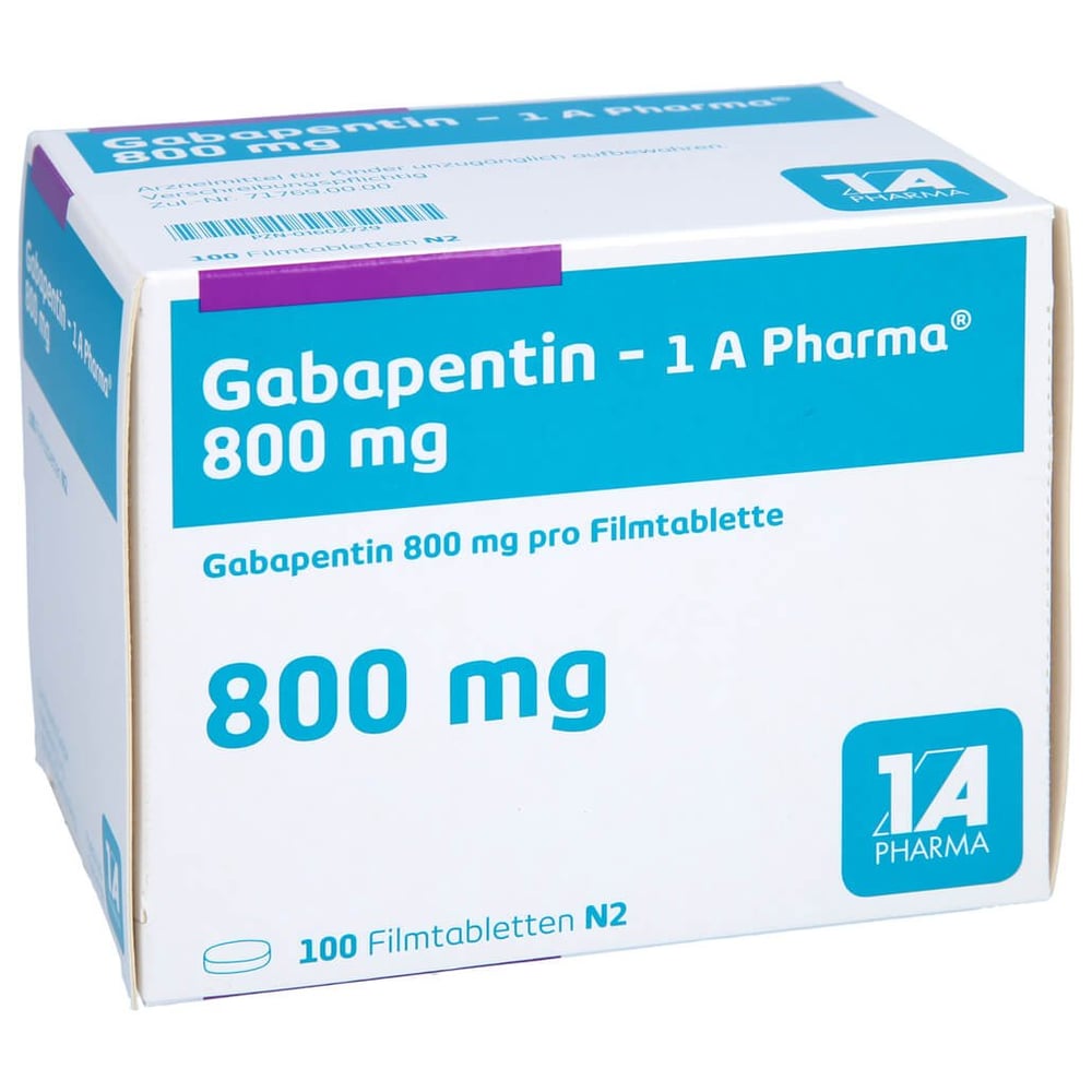 Gabapentin - 1A Pharma 800mg Filmtablette