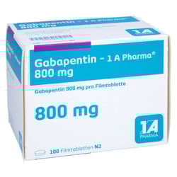 Gabapentin - 1A Pharma 800mg Filmtablette