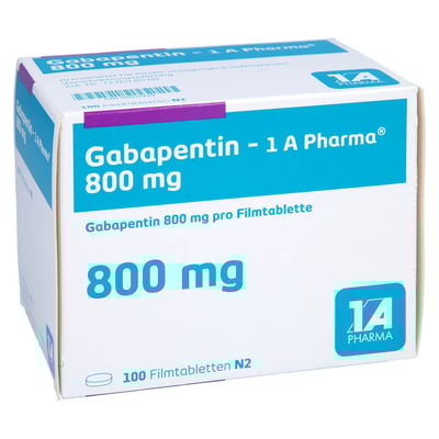 Gabapentin - 1A Pharma 800mg Filmtablette