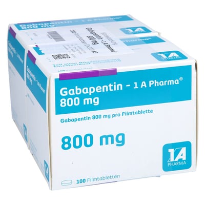 Gabapentin - 1A Pharma 800mg Filmtablette