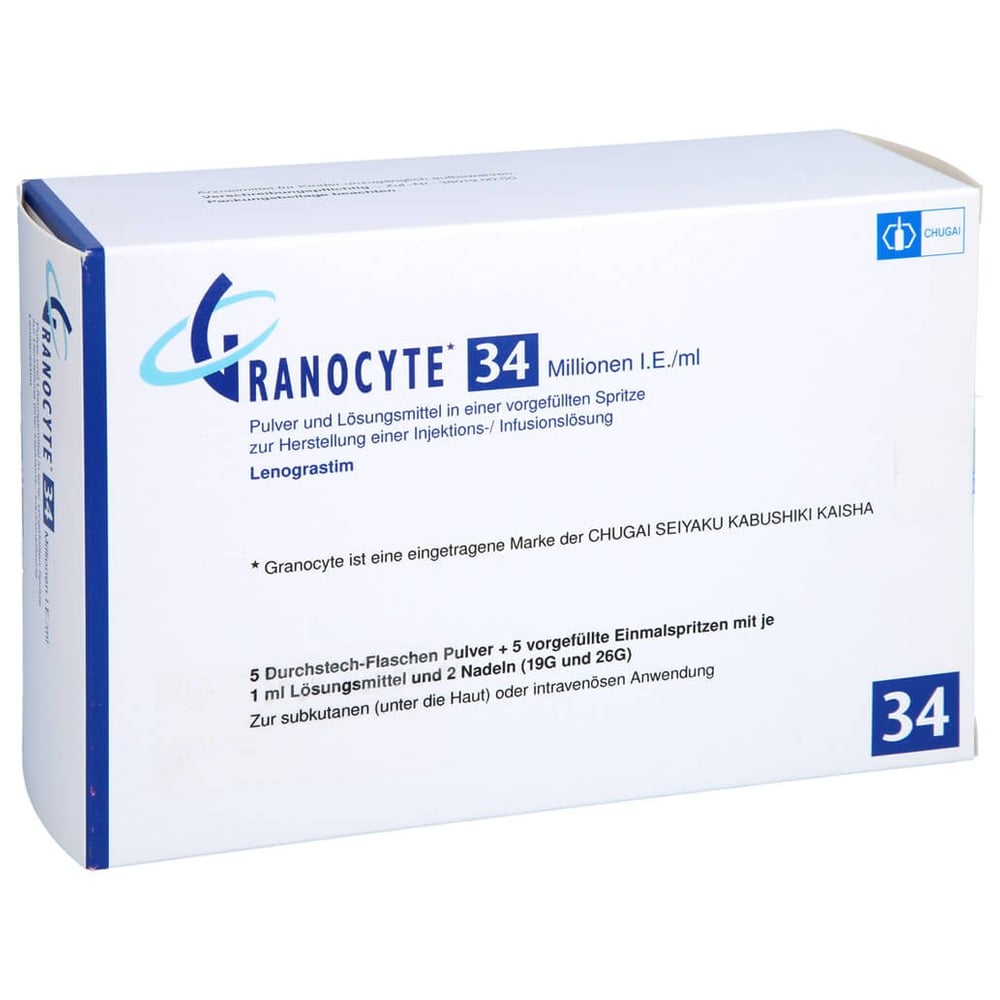 Granocyte 34 mit Spritze