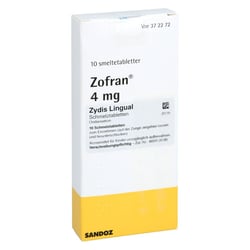 Zofran 4 mg Zydis Lingual