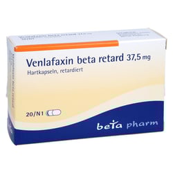 Venlafaxin beta retard 37,5 mg