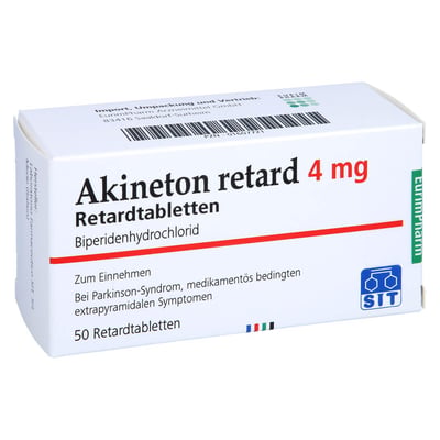 Akineton retard 4 mg Produktbild 1