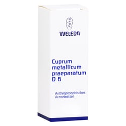 Cuprum metallicum praeparatum D6