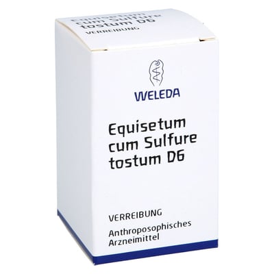 Equisetum Cum Sulfure tostum D 6 Trituration