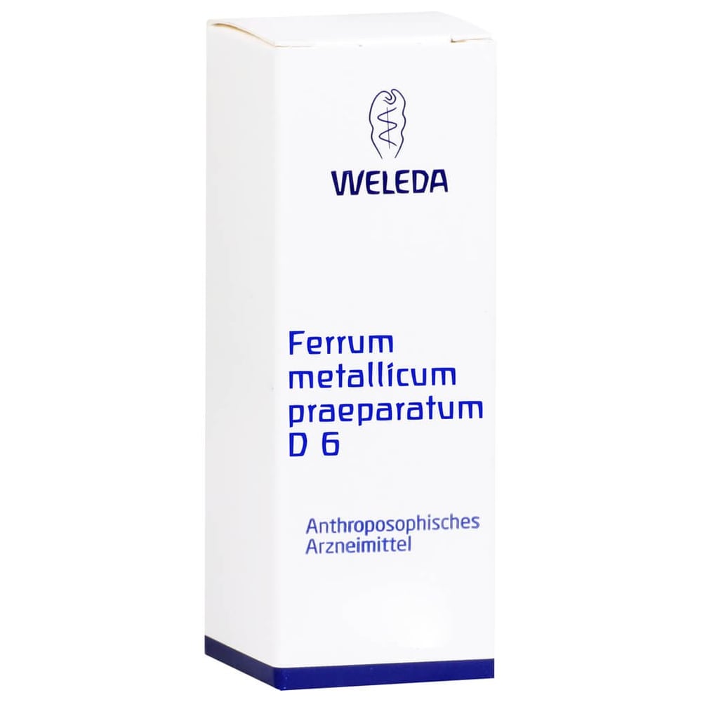 Ferrum metallicum praeparatum, Verreibungen