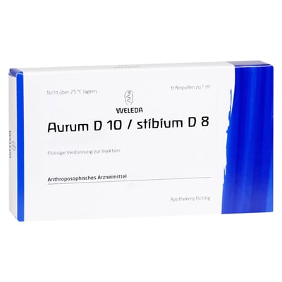 Aurum D 10/Stibium D 8 Ampullen