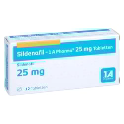 Sildenafil - 1 A Pharma 25 mg Tabletten