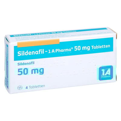 Sildenafil - 1 A Pharma 50 mg Tabletten