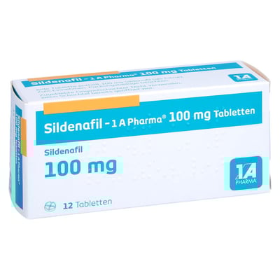 Sildenafil - 1 A Pharma 100 mg Tabletten