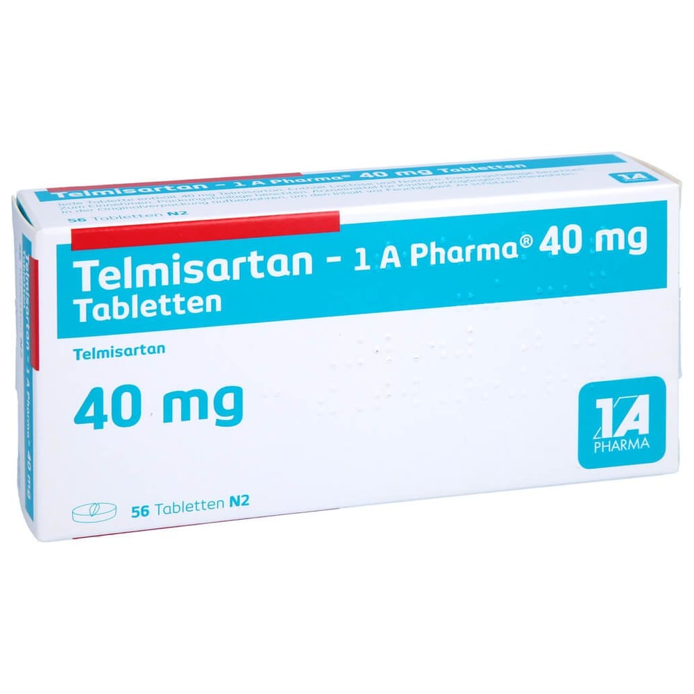 Telmisartan - 1 A Pharma 40mg Tabletten