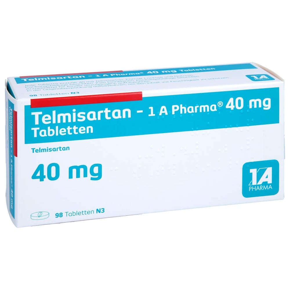 Telmisartan - 1 A Pharma 40mg Tabletten