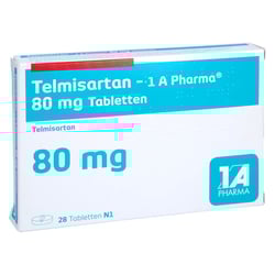 Telmisartan - 1 A Pharma 80mg Tabletten