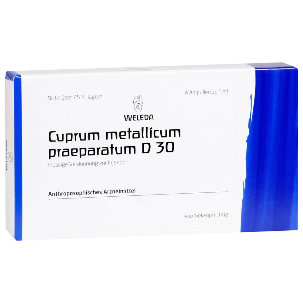 Cuprum metallicum praeparatum D30