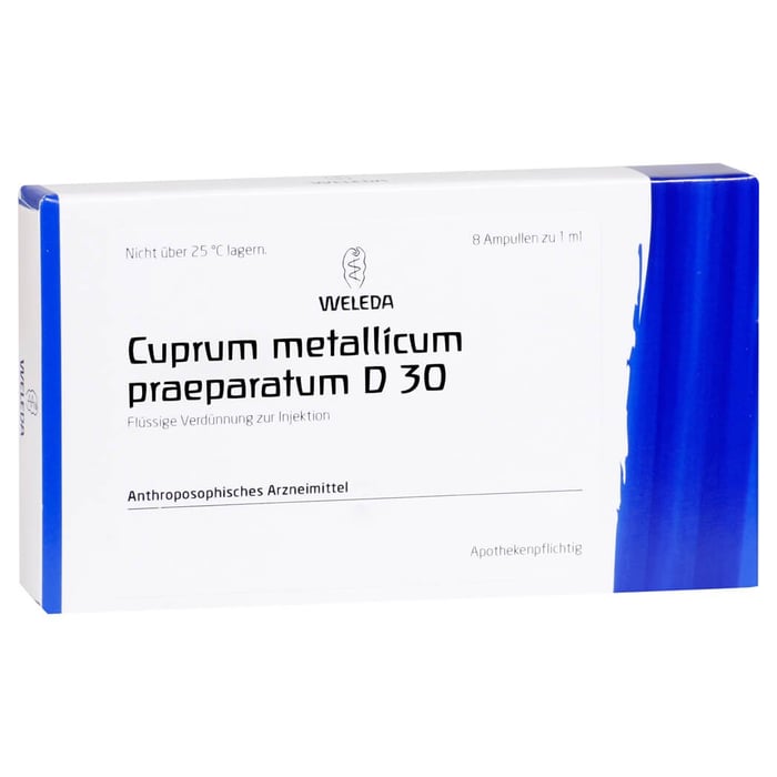 Cuprum metallicum praeparatum D30