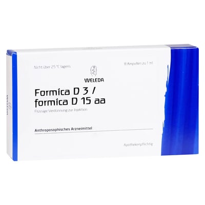 Formica D 3/Formica D 15 aa Ampullen