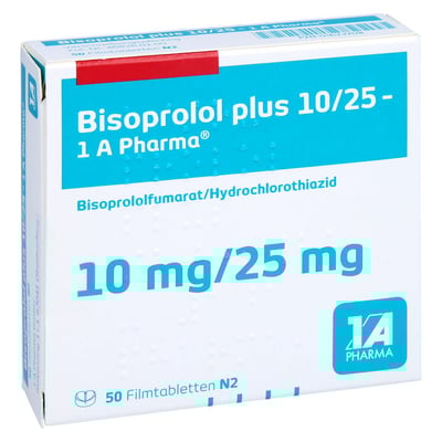 Bisoprolol plus 10/25-1A Pharma