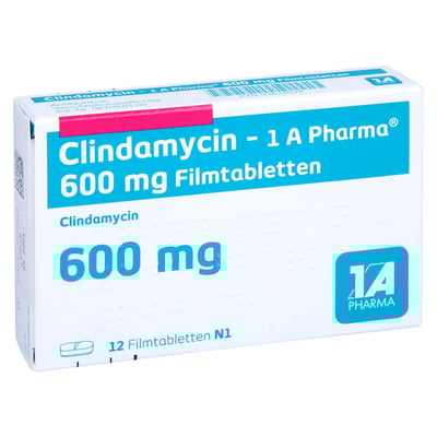 Clindamycin - 1 A Pharma 600mg Filmtabletten