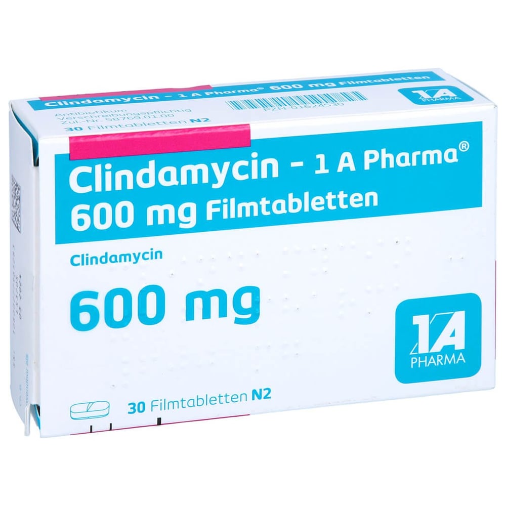 Clindamycin - 1 A Pharma 600mg Filmtabletten