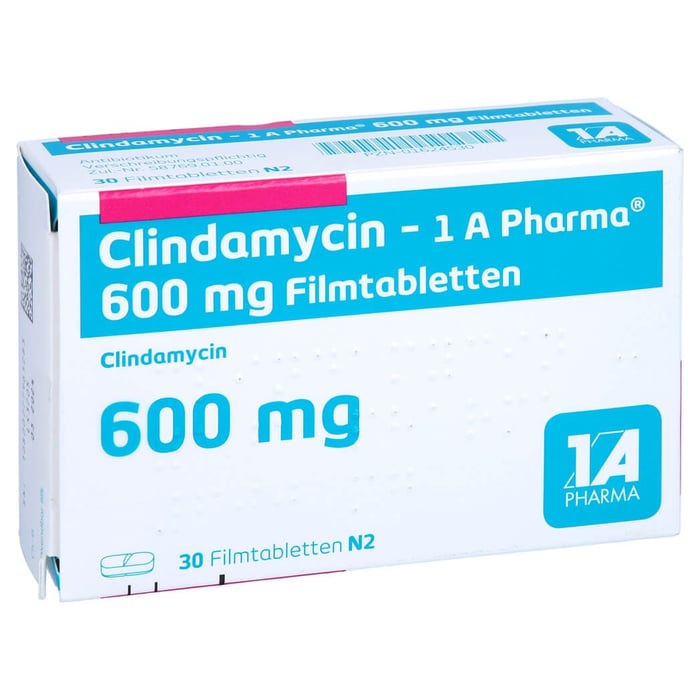 Clindamycin - 1 A Pharma 600mg Filmtabletten