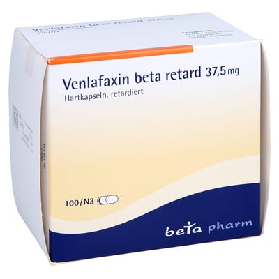 Venlafaxin beta retard 37,5 mg