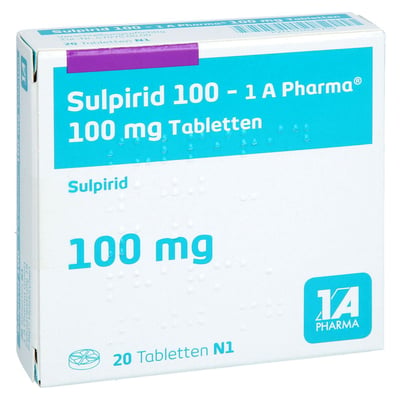 Sulpirid 100-1A Pharma Produktbild 1
