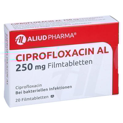 Ciprofloxacin AL 250 mg