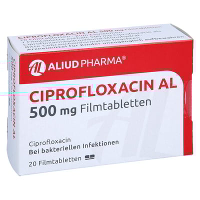 Ciprofloxacin AL 500 mg
