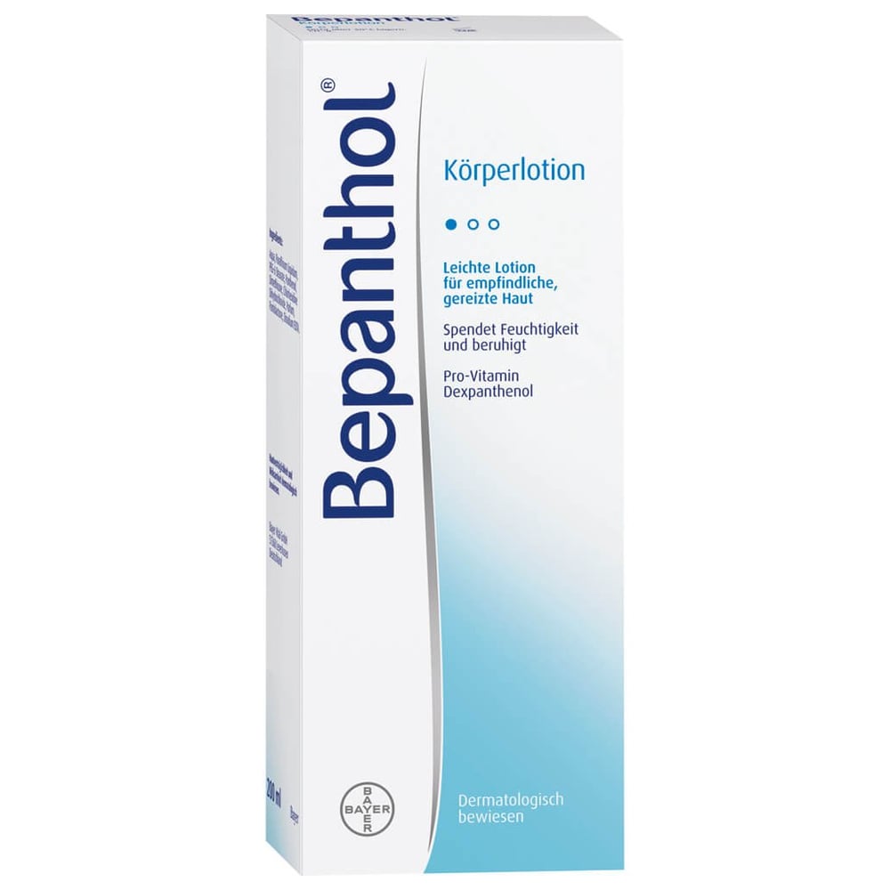 Bepanthol Körperlotion Flasche