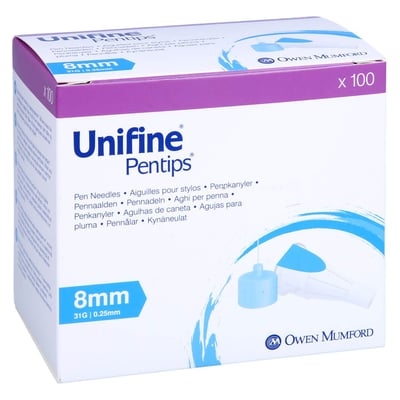 Unifine Pentips 8 mm 31 g 1001 Artikel Medical Produktbild 1