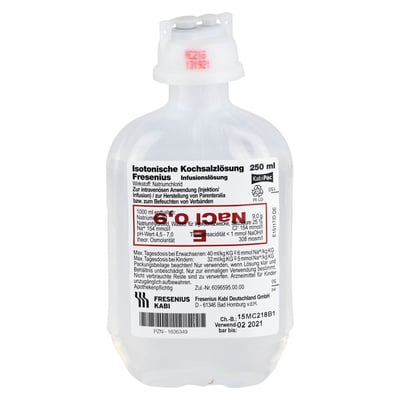 Kochsalzlösung 0,9% Plastikfl.Fresenius