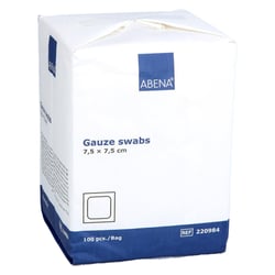 Mullkompressen 8-lagig unsteril 7.5x7.5cm