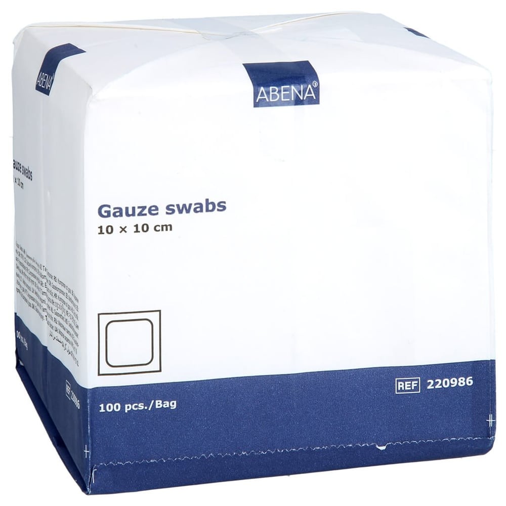 Mullkompressen 8-lagig unsteril 10x10cm