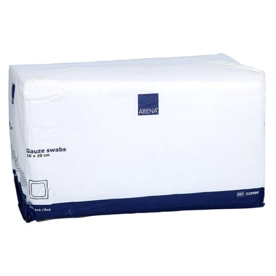 Mullkompressen 8-lagig unsteril 10x20 cm