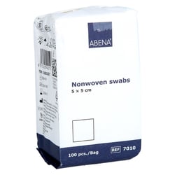 Vlieskompressen 4-lagig unsteril 5x5cm