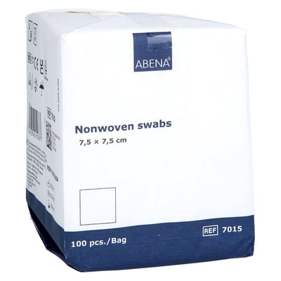 Vlieskompressen 4-lagig unsteril 7.5x7.5cm