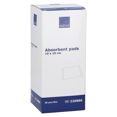 Saugkompressen 400 g/m unsteril 10x10 cm