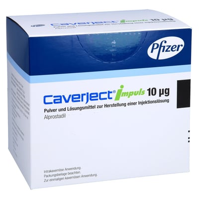 Caverject Impuls 10ug Zweikammerspritze Produktbild 1