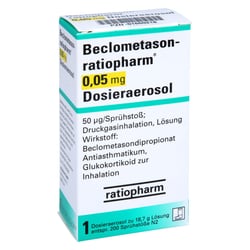 Beclometason-ratiopharm 0,05 mg