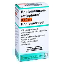 Beclometason-ratiopharm 0,10 mg