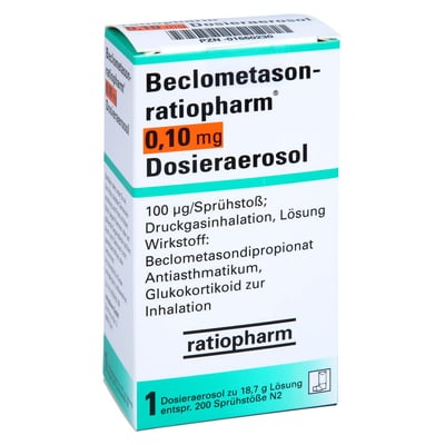 Beclometason-ratiopharm 0,10 mg