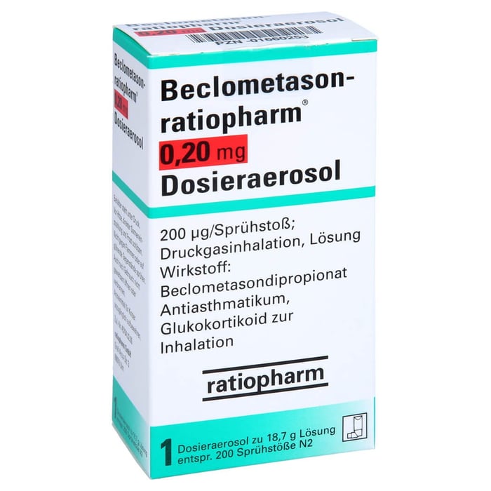 Beclometason-ratiopharm 0,20mg