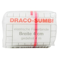 Dracosumbi Fixierbinde 4 cmx4 m weiß
