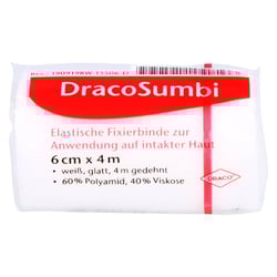 Dracosumbi Fixierbinde 6 cmx4 m weiß