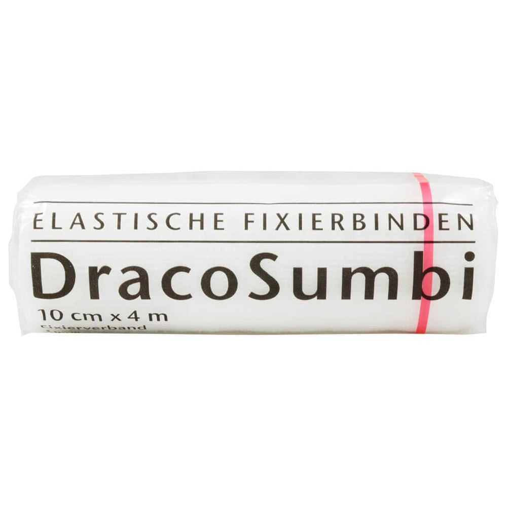 Dracosumbi Fixierbinde 10 cmx4 m weiß