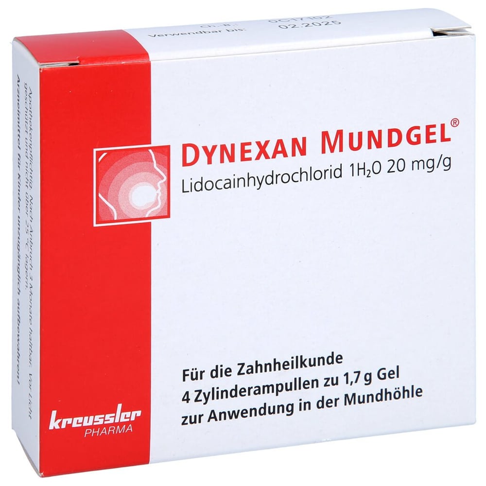 Dynexan Mundgel Zylinderampullen